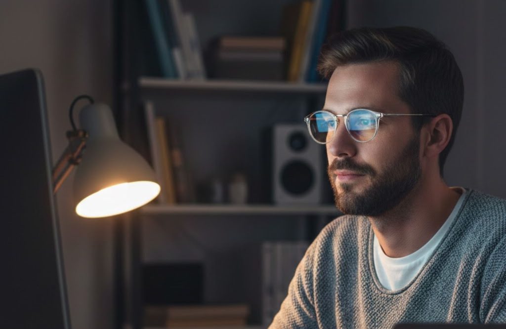 Best Men’s Blue Light Glasses to Reduce Digital Eye Strain