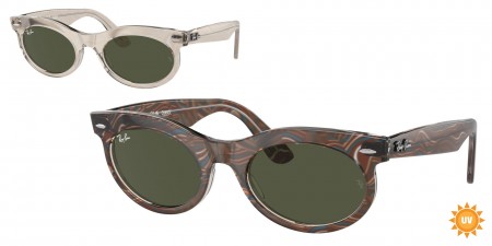 RB2242F Wayfarer Oval Sunglasses