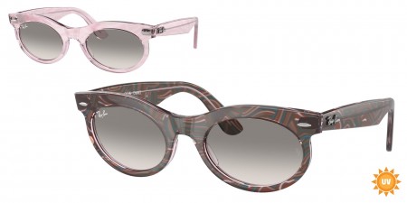 RB2242F Wayfarer Oval Sunglasses