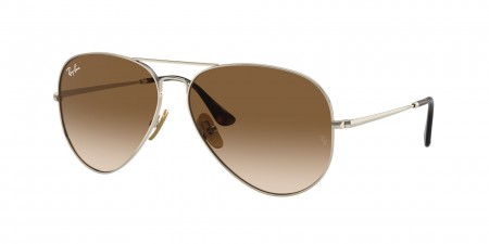 RB8089 Aviator Titanium Sunglasses