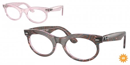 RX2242VF Wayfarer Oval Eyeglasses