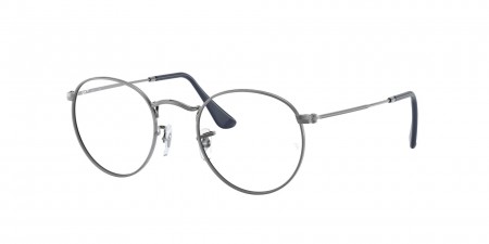 RX3447V Round Metal Eyeglasses