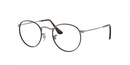RX3447V Round Metal Eyeglasses