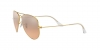 RB3025 Aviator Large Metal Sunglasses