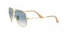 RB3025 Aviator Large Metal Sunglasses