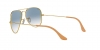 RB3025 Aviator Large Metal Sunglasses
