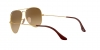 RB3025 Aviator Large Metal Sunglasses