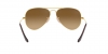 RB3025 Aviator Large Metal Sunglasses