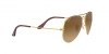 RB3025 Aviator Large Metal Sunglasses