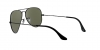 RB3025 Aviator Large Metal Sunglasses