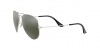 RB3025 Aviator Large Metal Sunglasses