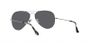 RB3025 Aviator Large Metal Sunglasses