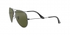 RB3025 Aviator Large Metal Sunglasses
