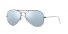 RB3025 Aviator Large Metal Sunglasses