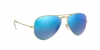 RB3025 Aviator Large Metal Sunglasses