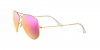 RB3025 Aviator Large Metal Sunglasses