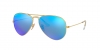 RB3025 Aviator Large Metal Sunglasses