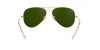 RB3025 Aviator Large Metal Sunglasses