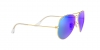 RB3025 Aviator Large Metal Sunglasses