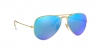 RB3025 Aviator Large Metal Sunglasses