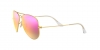 RB3025 Aviator Large Metal Sunglasses