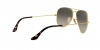 RB3025 Aviator Large Metal Sunglasses