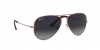 RB3025 Aviator Large Metal Sunglasses