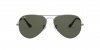 RB3025 Aviator Large Metal Sunglasses