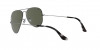RB3025 Aviator Large Metal Sunglasses