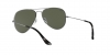 RB3025 Aviator Large Metal Sunglasses