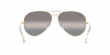 RB3025 Aviator Large Metal Sunglasses