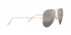 RB3025 Aviator Large Metal Sunglasses
