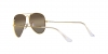 RB3025 Aviator Large Metal Sunglasses