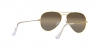 RB3025 Aviator Large Metal Sunglasses
