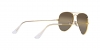 RB3025 Aviator Large Metal Sunglasses
