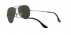 RB3025 Aviator Large Metal Sunglasses
