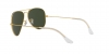 RB3025 Aviator Large Metal Sunglasses