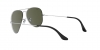 RB3025 Aviator Large Metal Sunglasses