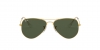 RB3044 Aviator Small Metal Sunglasses
