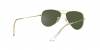 RB3044 Aviator Small Metal Sunglasses