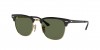 RB3716 Clubmaster Metal Sunglasses