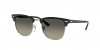 RB3716 Clubmaster Metal Sunglasses