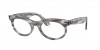 RX2242VF Wayfarer Oval Eyeglasses