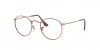 RX3447V Round Metal Eyeglasses