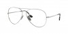 RX8789 Aviator Titanium Eyeglasses